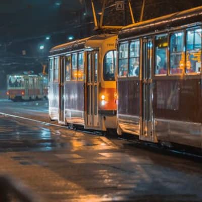 Nuit de Pluie sur le Quai