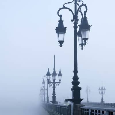 Niebla y Croares sobre el Lago