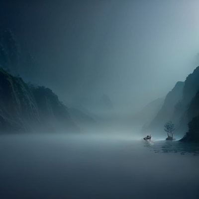 Nến sáng muộn trên biển mơ