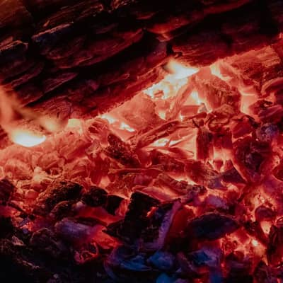 Embered Study Hearth
