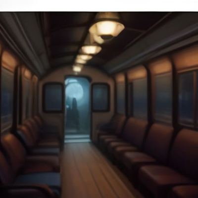 El tren duerme bajo el alba