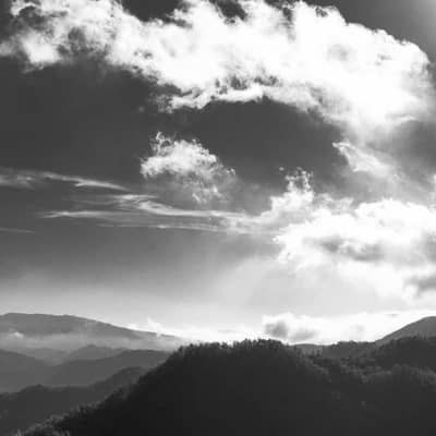 Campane dorate al tramonto